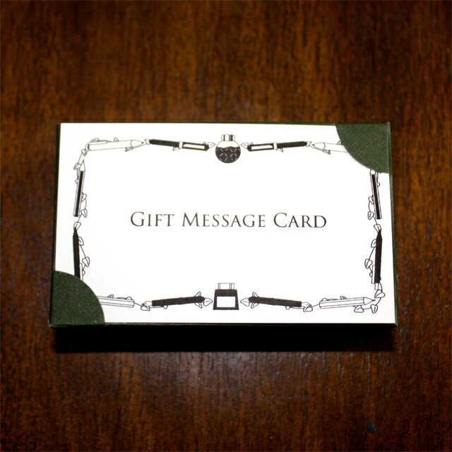 ギフトメッセージカード 100枚入り 当店オリジナル商品名刺サイズ 厚口