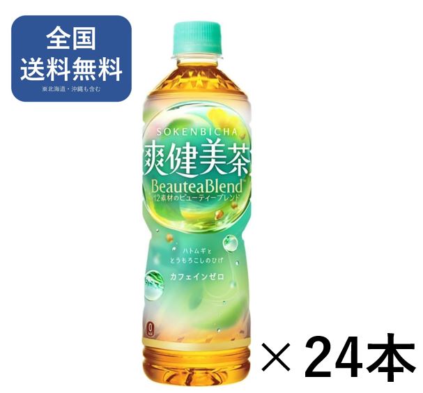 【送料無料】爽健美茶 PET(600ml×24本入)【爽健美茶】[お茶]