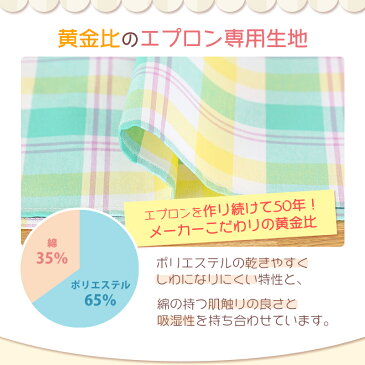 【メール便180円】【LL-3Lの大きいサイズ】どうぶつシリーズエプロン しかけポケット＆ねこポケット【幼稚園 保育士 入園 卒園 贈物 プレゼント LL 3L】