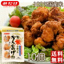 みたけ お米で作ったからあげ粉 90g 10個 送料無料 国産米粉 グルテンフリー 国産米粉使用 昆布 鰹節 大容量 米粉 から揚げ カリッと揚がります グルテ...