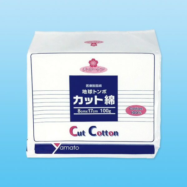 Rakuten - 地球トンボ　カット綿（100g） 地球トンボ カット綿 100g ソフト コットン 高品質 吸水性 美容 清掃 用途多様 環境に優しい お手入れ