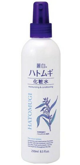 麗白 ハトムギ化粧水 ミストタイプ（250mL） ハトムギ化粧水 ミスト 250ml さっぱり 潤い スプレー 化粧水持ち運び 乾燥対策 スキンケアリフレッシュ ハトムギエキス 日常使い