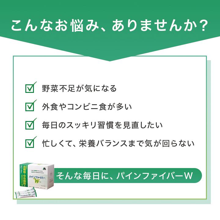 パインファイバー　W【特定保健用食品】（6g*10包*6袋入） 糖質カット 脂肪吸収抑 ...