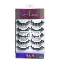 DECORATIVE EYES(デコラティブアイズ) DECORATIVE EYELASH デコラティブアイラッシュ つけまつげ 上まつげ用 FLASHシリーズ WISH ウィッシュ02 SE49059 5ペア (x 1)