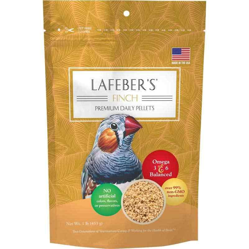 鳥用ペレット LAFEBER'S(ラフィーバー) プレミアムデイリーダイエット フィンチ 453g|新パッケージ