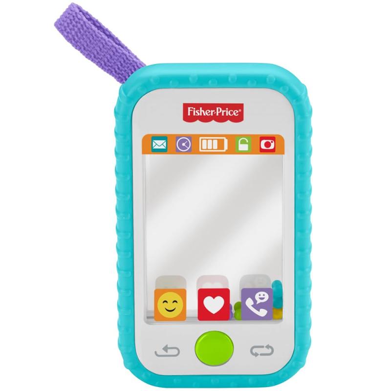 フィッシャープライス(fisher price) かわいい写真を撮ろう スマートフォン歯がため 【0カ月~】【赤ちゃん おもちゃ】【知育玩具】【歯固め】GJD46