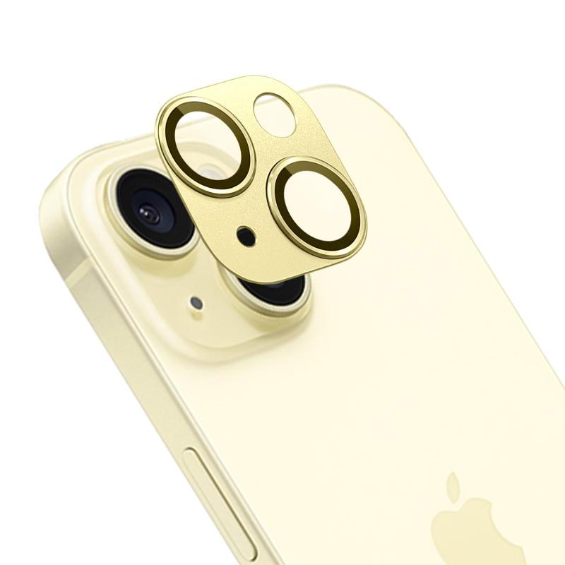 Apapeyaカメラ保護カバー iPhone 15 /iPhone 15 Plus用 レンズ保護フィルム アルミ合金一体製 鎧のパターン仕様 サラサラ レンズ保護カバー アイフォン15 用 レンズカバー iPhone15プラスに対…