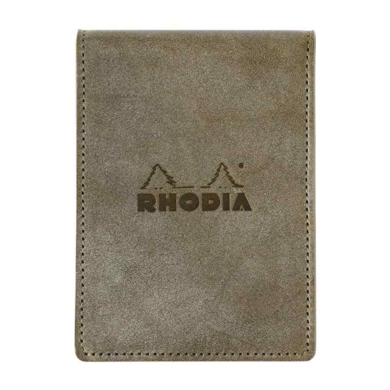 ロディア ロディア ミニ3穴システム手帳 RHODIA オーガナイザー(11×8cm リング径11mm 牛革) シック カーキ cf11ogz01kh