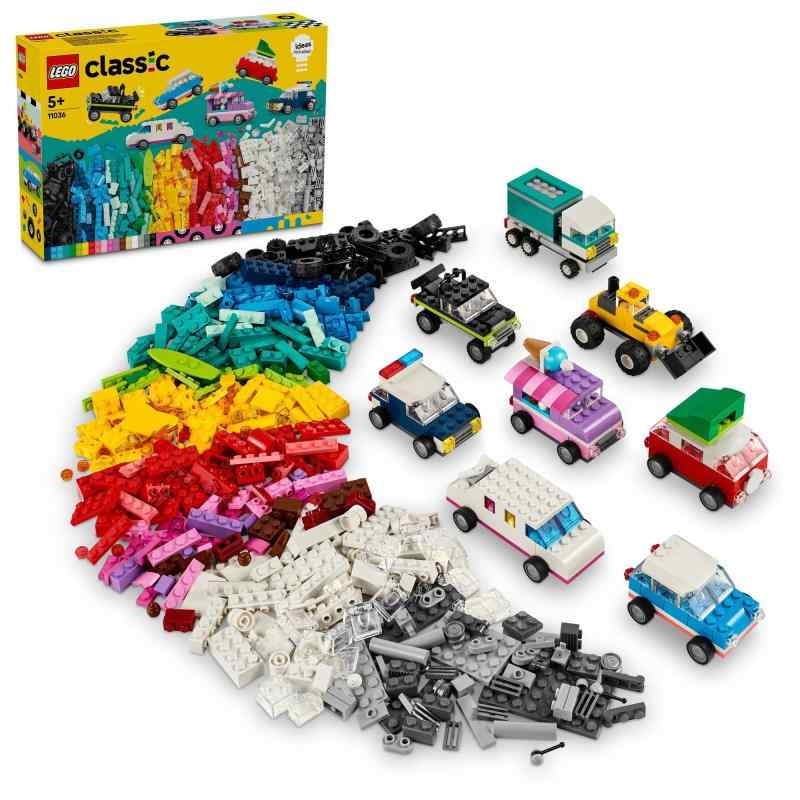 楽天ミタケ商店レゴ（LEGO） クラシック のりものをつくろう おもちゃ 玩具 プレゼント ブロック 男の子 女の子 子供 4歳 5歳 6歳 7歳 乗り物 のりもの 知育 クリエイティブ 11036