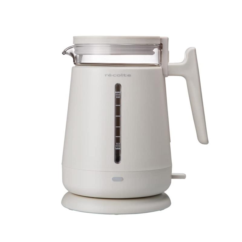 Rg _uEH[KXPg RDG-1 recolte Double Wall Glass Kettle