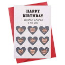 WhatSign Happy Birthday Card 4 x6 Funny Birthday Scratch off Card,Naughty Rude Birthday Greeting Card with Envelope for Her Him Husband Boyfriend Fiance Men Girlfriend Wife