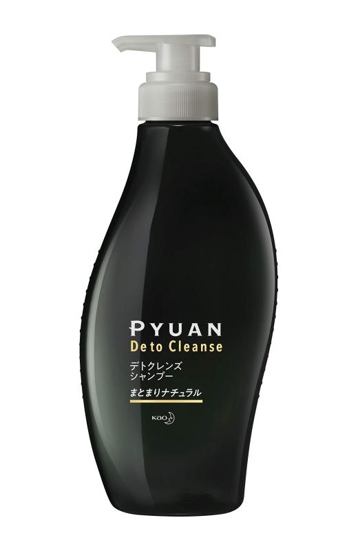 楽天ミタケ商店PYUAN（ピュアン） デトクレンズ シャンプー まとまりナチュラル ポンプ 500ml 〔根元ベタつく 毛先パサつく 混合頭髪 のためのヘアケアシリーズ〕 ノンシリコーン処方 シトラス&ミュゲの香