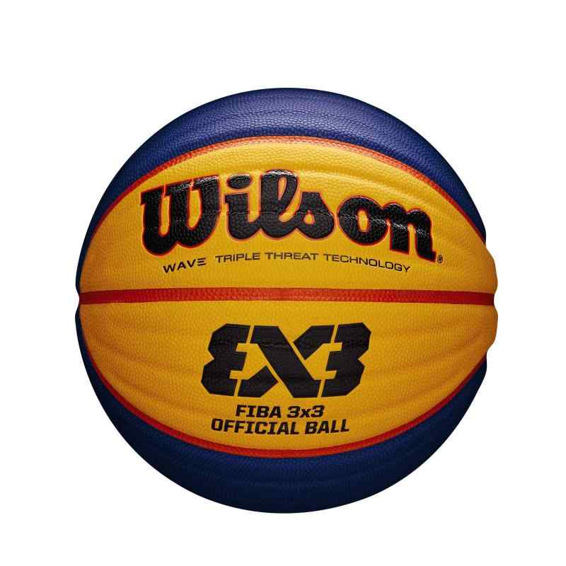 ウイルソン（Wilson） バスケットボール 22 FIBA 3×3 GAME BASKETBALL 6号球 WTB0533XD （イエロー×ブルー/6/Men's、Lady's）