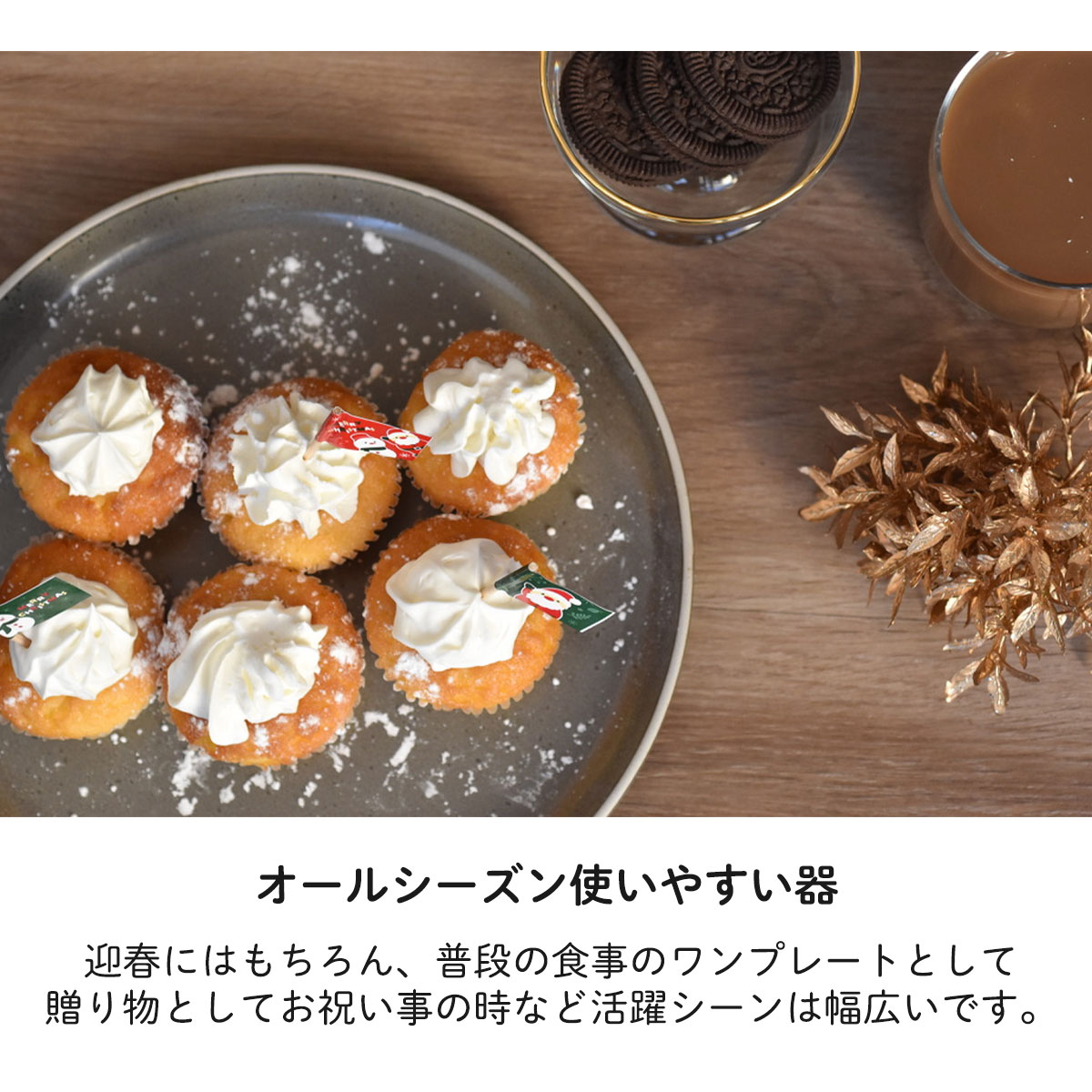 パスタ皿 美濃焼【300円OFFクーポン】 プレートL 取皿 中皿 ECRU エクリュ 見谷陶器 迎春 お正月 ワンプレート モーニング クリスマス おもてなし 平たいプレート カフェ風 サラダ ケーキ 美濃焼 陶器 器 うつわ プレゼント 贈り物 ギフト 母の日 食洗器対応 電子レンジ対応 (3)