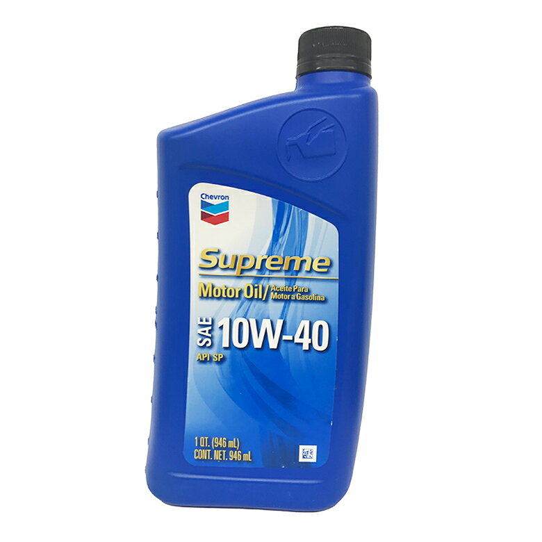  Chevron Supreme@oil 10W-40 VFu@GWIC J[pi 946ml~12{