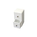 スーパSALE10倍&4時間限定10%OFF トイレラック トイレ収納 約幅15×奥行17×高さ30.5cm 引出しタイプ ホワイト スタッキング de トイレ...