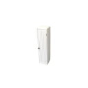 スーパSALE10倍&4時間限定10%OFF トイレラック トイレ収納 約幅15×奥行17×高さ60.5cm 扉タイプ ホワイト スタッキング de トイレ収納...