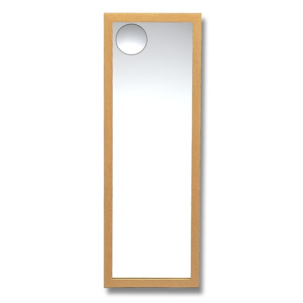 スーパSALE10倍＆4時間限定10％OFF 拡大鏡付飛散防止ミラー 3尺 ナチュラル