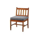 スーパSALE10倍&4時間限定10%OFF ダイニングソファー パーソナルチェア 幅50.5cm 1人掛け ブラウン 木製 完成品 リビング ダイニング キッ...