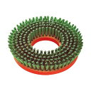 スーパSALE10倍&4時間限定10%OFF 山崎産業(ポリシャー用ブラシ)トーロンブラシ 14インチ E-9-14 1個