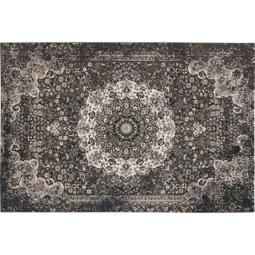 カーペット/ラグマット 約240×340cm 83/DGY(ダークグレー) 防炎 ホットカーペット対応 トルコ製 『リタ』 プレーベル代引NG カーペット/ラグマット 約240×340cm 83/DGY(ダークグレー) 防炎 ホットカーペット対応 トルコ製 『リタ』 プレーベル代引NG