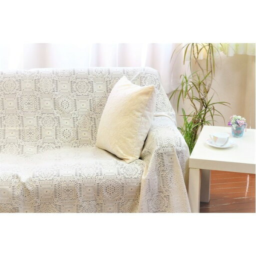 スーパSALE10倍&4時間限定10%OFF ソファーカバー ベッドカバー 190×290cm 長方形 洗える 綿混 日本製 レースマルチカバー リビング ダイニング ベッドルーム スーパSALE10倍&4時間限定10%OFF ソファーカバー ベッドカバー 190×290cm 長方形 洗える 綿混 日本製 レースマルチカバー リビング ダイニング ベッドルーム