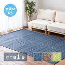 スーパSALE10倍&4時間限定10%OFF 洗える い草風 カーペット ライアン 江戸間 1帖 1畳 PP ラグ ビニール風 上敷 ござ 畳の保護 いぐさ た...