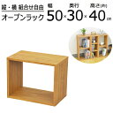 オープンラックシリーズ ブラウンタイプ 幅50×高さ40cm