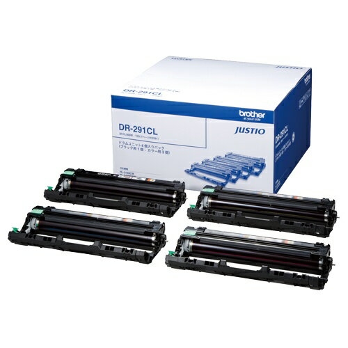Rakuten - 【純正品】 ブラザー BROTHER 【4本セット】 DR-291CL ドラムユニット 【沖縄・離島 お届け不可】