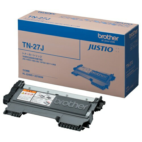 �ڽ����ʡ� �֥饶�� BROTHER TN-27J/TN27J �ȥʡ������ȥ�å� �ڲ��졦Υ�� ���Ϥ��Բġ�