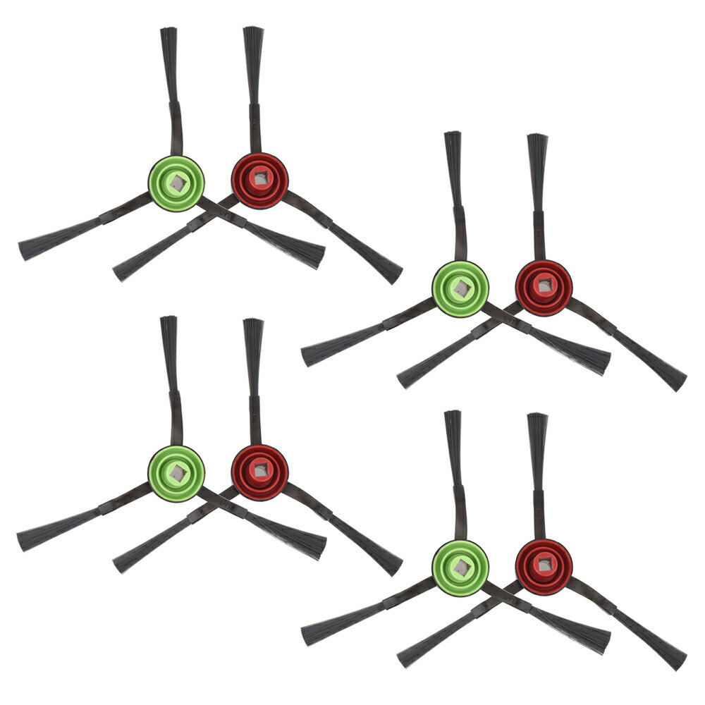 エコバックス 交換用 サイドブラシ 互換品 T10 / T9 / T8 / T5 / 920 / 950 / 750 / N5 / N7 / N8 / N10 / X1シリーズ対応 消耗品 2個×4セット