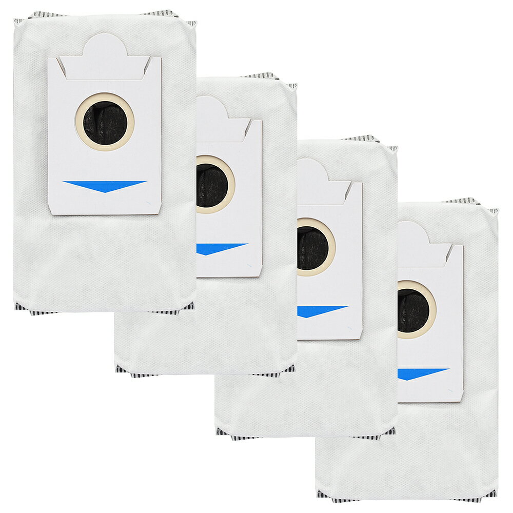 エコバックス X2 OMNI / X5 OMNI / X5 PRO OMNI / T30S PRO 用 ゴミパック 互換品 4枚