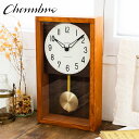 振り子時計 HINOKI PENDULUM CLOCK【CAFE BROWN】 壁掛け時計 / 振り子時計 / 置き時計 / ナチュラル / モダン / 静音 ...