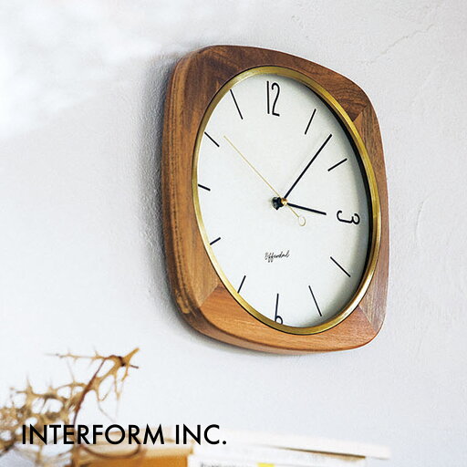 Mauritz マウリッツ ウォールクロック CL-3932 INTERFORM インターフォルム 壁掛け時計 インテリア レトロ アンティーク スイープムーブメント 連続秒針 静音 おしゃれ シンプル クラシック【沖縄・離島 お届け不可】 Mauritz マウリッツ ウォールクロック CL-3932 INTERFORM インターフォルム 壁掛け時計 インテリア レトロ アンティーク スイープムーブメント 連続秒針 静音 おしゃれ シンプル クラシック【沖縄・離島 お届け不可】