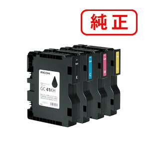 乐天商城 - GC41H-4PK 【4色セット】SGカートリッジ RICOH リコー 純正インクカートリッジ 【沖縄・離島 お届け不可】