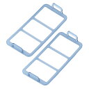 【スーパーSALE期間 10%OFF特価】 ユーフィー 交換用プレフィルター 互換品 2個 11S / 11S Max / 15C / 30C / 30C Max / 15T 対応消耗品 互換 / 送料無料 / Eufy / RoboVac / Anker(2)