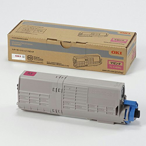 【純正品】 沖データ OKI TC-C4BM1 トナーカートリッジ マゼンタ 【沖縄・離島 お届け不可】