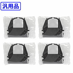 【4本セット】 富士通/FUJITSU 【汎用】 リボンカセット DPK3800（黒） 【沖縄・離島 お届け不可】