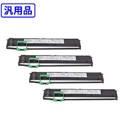 【4本セット】 富士通/FUJITSU 【汎用】 リボンカセット SDM-9（黒） 【沖縄・離島 お届け不可】