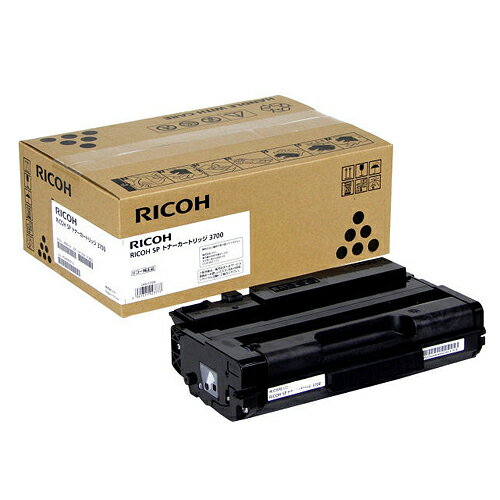 【純正品】 リコー RICOH SP トナーカートリッジ 3700 【沖縄・離島 お届け不可】