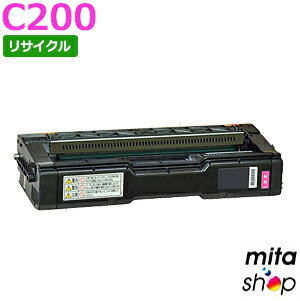 【期間限定】リコー用 SP トナー C200 (600570) マゼンタ リサイクルトナーカートリッジ (即納再生品) 【沖縄・離島 お届け不可】
