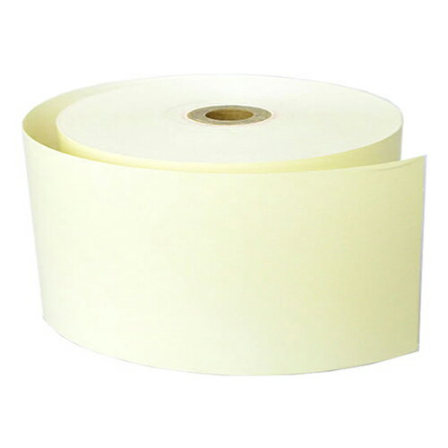 58mm幅用 58×140×26 クリーム 105μ カラー感熱レジロール紙 （20巻パック） 【沖縄・離島 お届け不可】