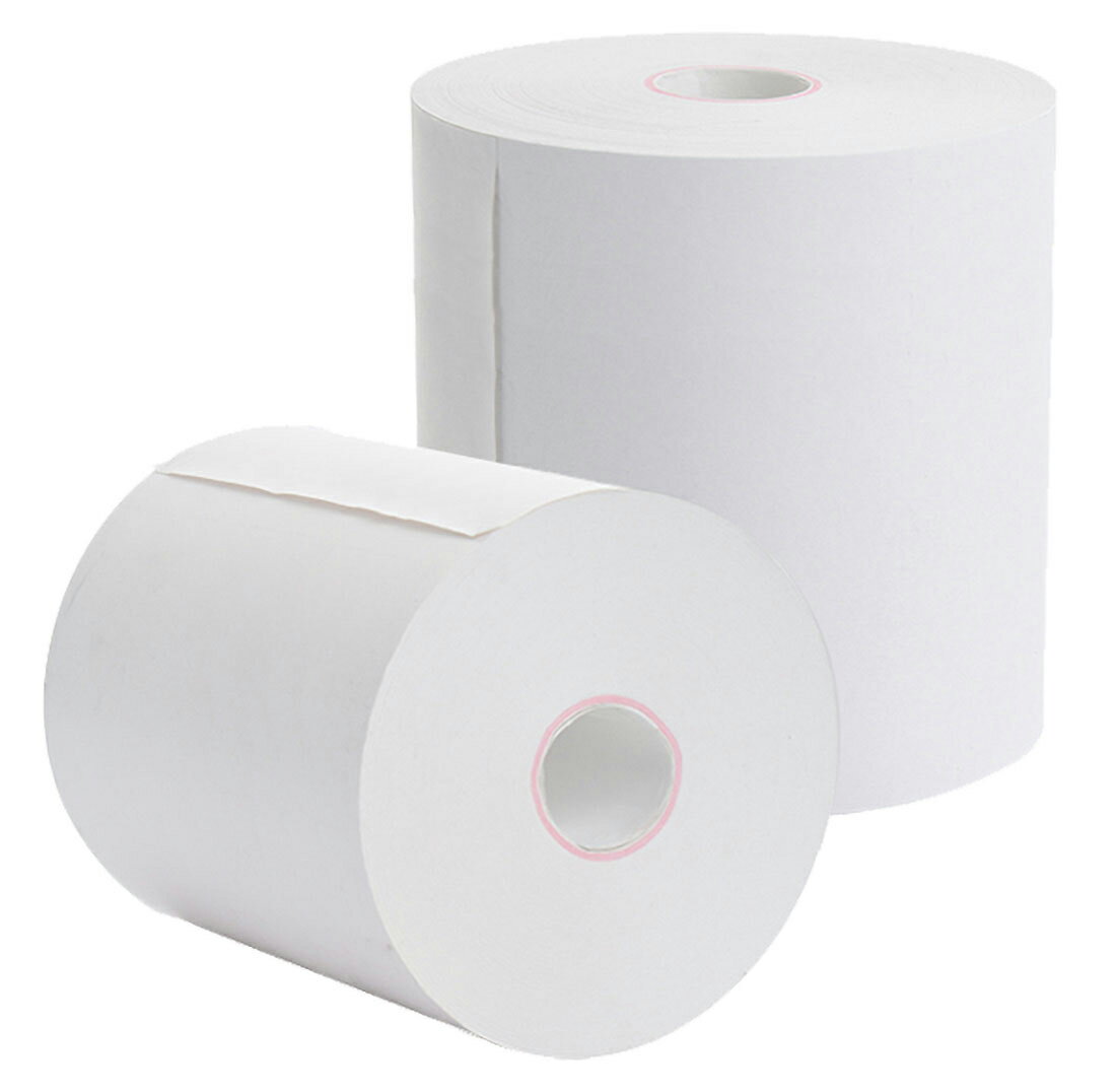 もどろーる 感熱レジロール紙 80mm × 63m × 20 コアレス 75μ （20巻）【沖縄・離島 お届け不可】