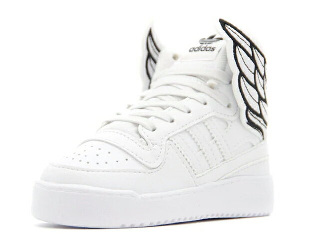 adidas [アディダス ジェレミースコットニューウィングキッズ ジェレミースコット]　JS NEW WINGS KIDS "JEREMY SCOTT"　CORE BLACK/CORE BLACK/FTWR WHITE (GY1849)