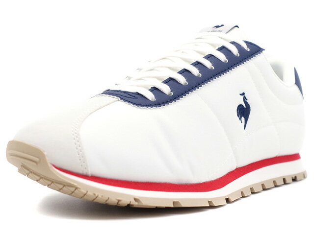 le coq sportif [ルコックスポルティフ LCSモンペリエGM]　LCS MONTPELLIER GM　WHITE/TRICOLORE (QL1WJC59WT)