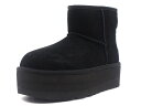 UGG [AO EBYNVbN~jvbgtH[]@W CLASSIC MINI PLATFORM@BLACK (1134991-BLK)