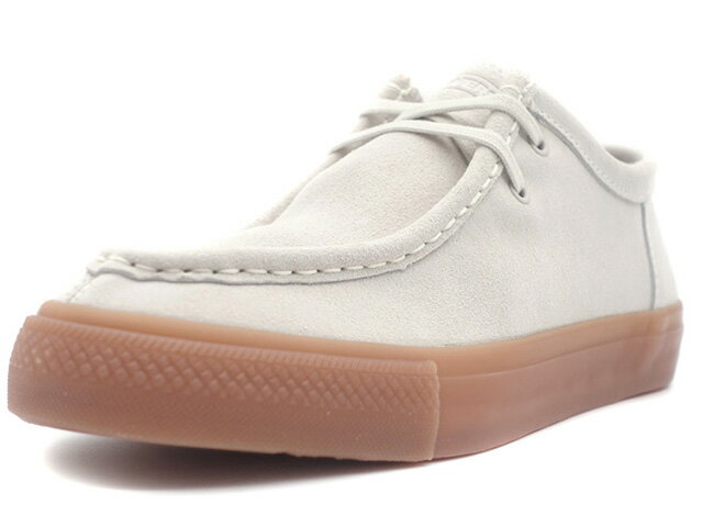 CONVERSE SKATEBOARDING [コンバーススケートボーディング シェブロンスターモカシンスケートオックスフォード スタンダードシリーズ]　CS MOCCASINS SK OX "STANDARD SERIES"　WHITE/GUM (34201740)