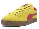 Puma [v[} XEF[heX]@SUEDE TERRACE@PELE YELLOW/CLUB RED (396451-03)