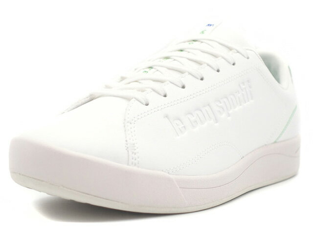 le coq sportif [ルコックスポルティフ LCSエンブレム]　LCS EMBLEME　WHITE/GREEN (QL1XJC00WG)