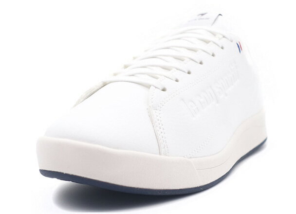 le coq sportif [ルコックスポルティフ LCSエンブレム]　LCS EMBLEME　WHITE/NAVY (LU5SSN07UZWHNV)
